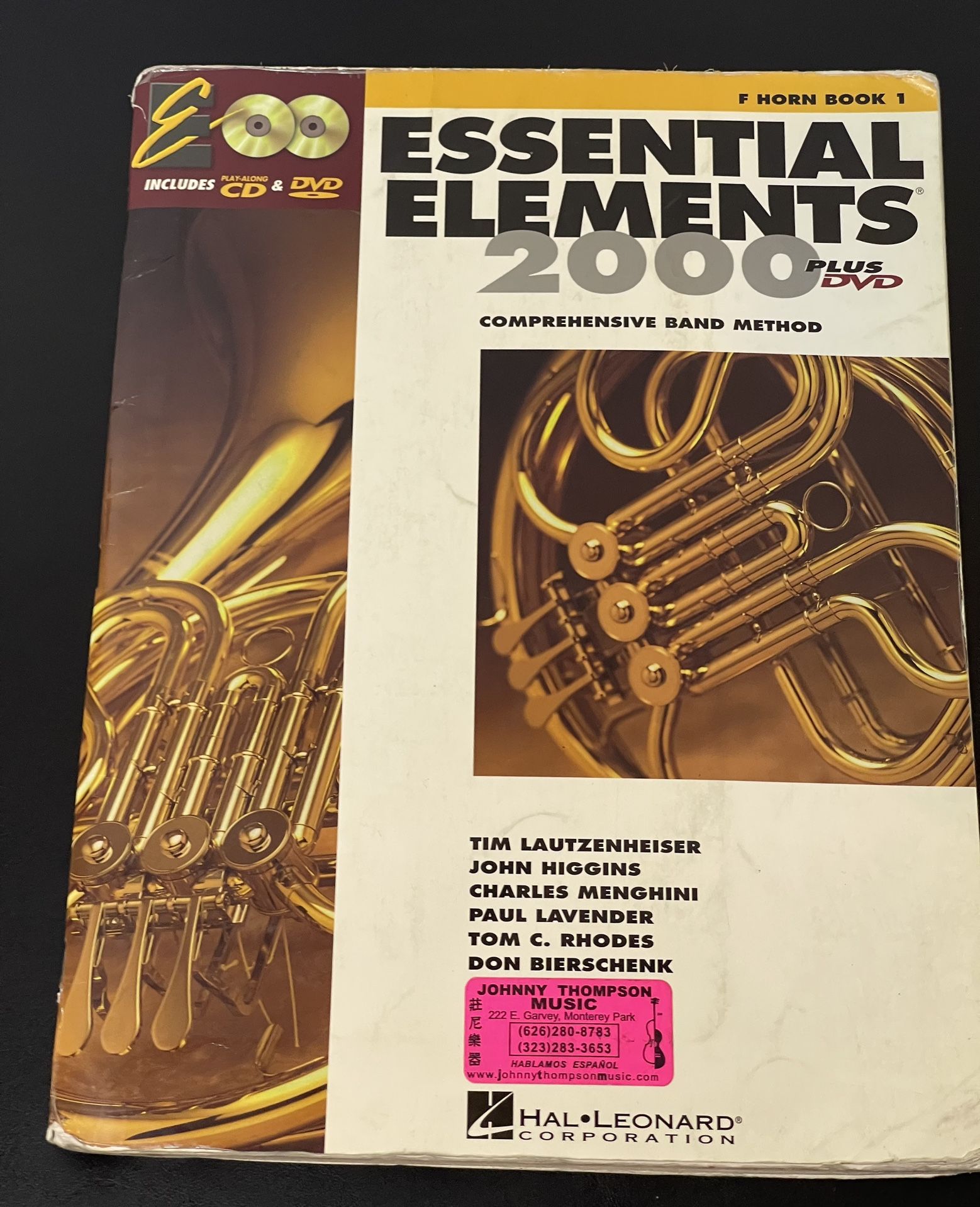 French Horn Beginners Book With CD And DVD