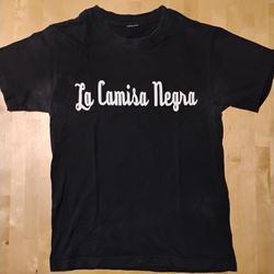 Juanes - "La Camisa Negra" Song Shirt Design (Unisex Small)