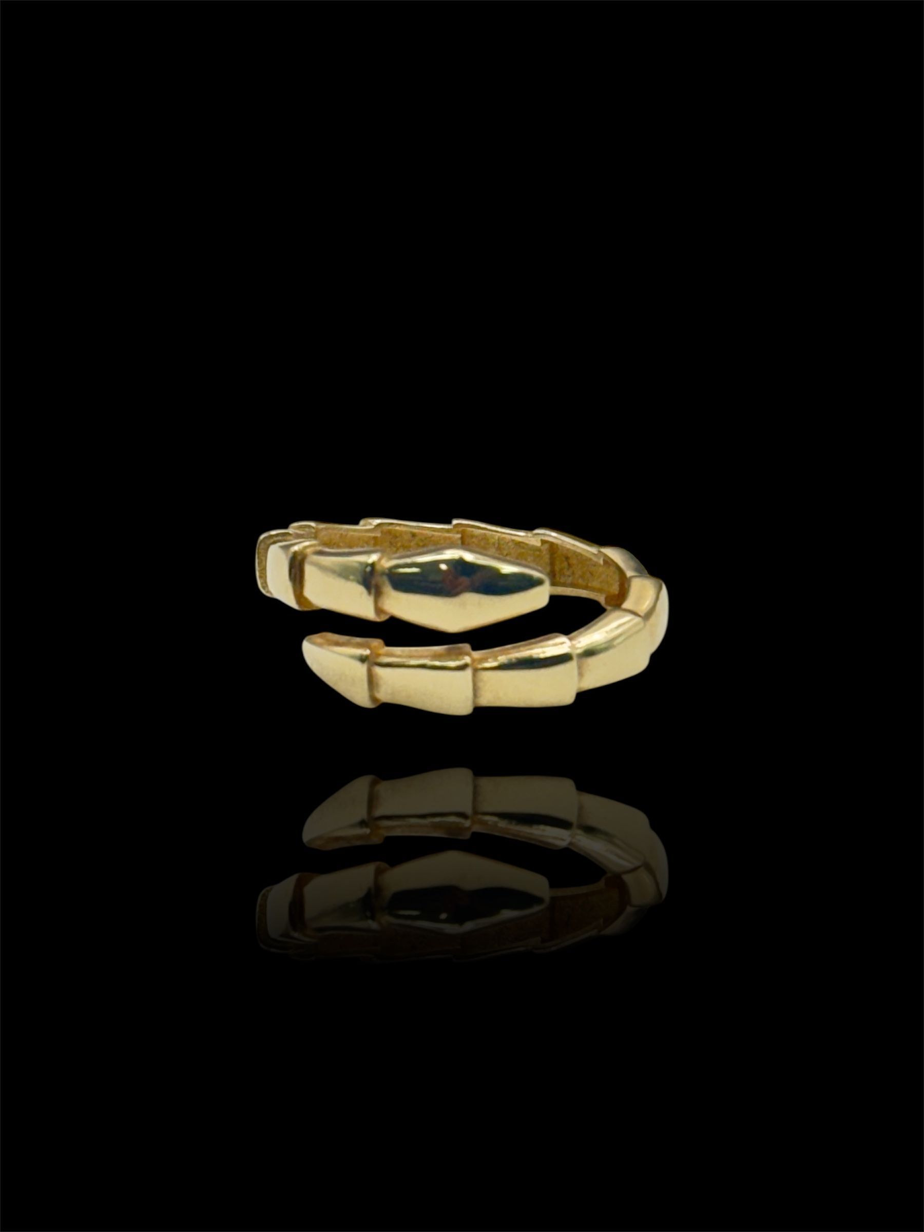 ANILLO SERPIENTE ORO 14K