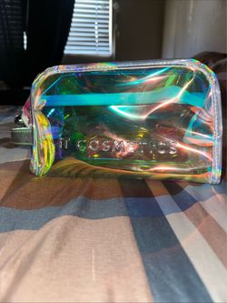 IT Cosmetics Holographic Makeup Bag