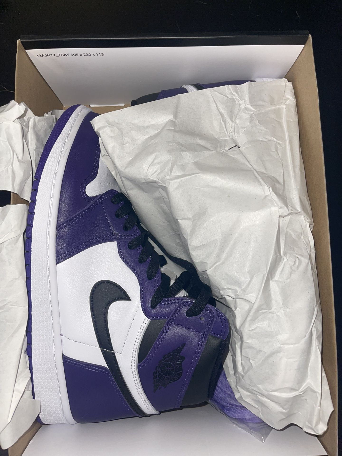 Jordan retro 1 high court purple