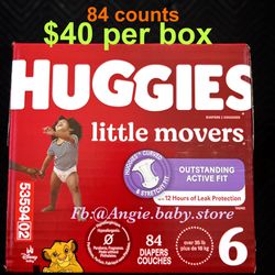 Huggies Little Movers Size 6