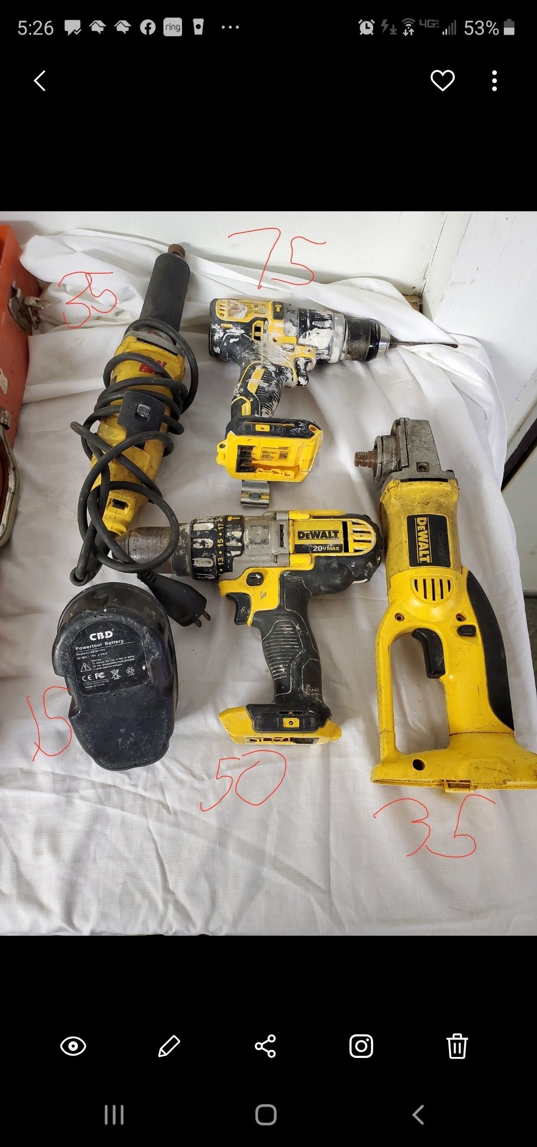 Misc tools (prices on photos)
