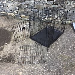 Dog crate Kennel double door