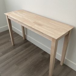 New Solid Wood Console Table- Moving Sale