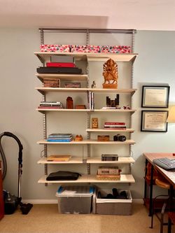 Wall shelves - Elfa