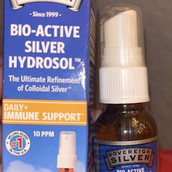 Brand New- Bio-active silver hydrosol