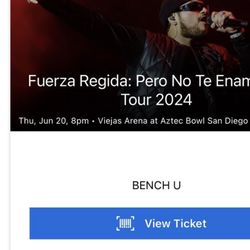 Fuerza Regida Tickets 