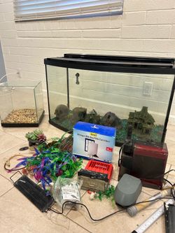 2 fishtanks!