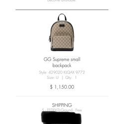 Gucci Backpack