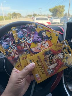 One Piece Card Game OP-17 Booster Packs x4