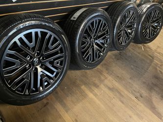 22” Oem Factory Silverado Wheels 