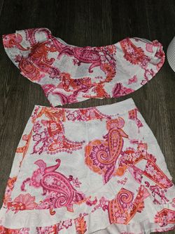 Two Piece Skirt And Top