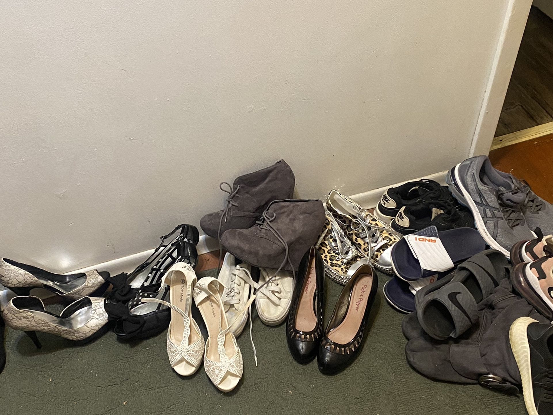 Shoes All Womens Size 8 One Pair Mens Size 11