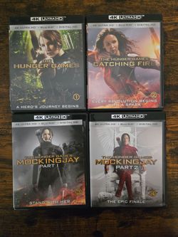 The Hunger Games 4K Ultra HD 4-Movie Collection