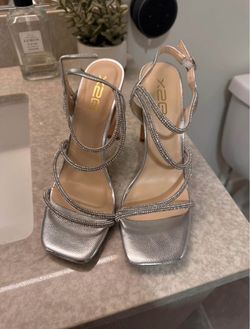 Silver heels