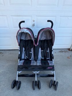 Jeep brand Double Umbrella Stroller Side by Side