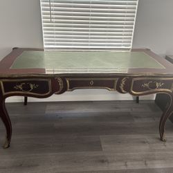 Antique Desk And Chair