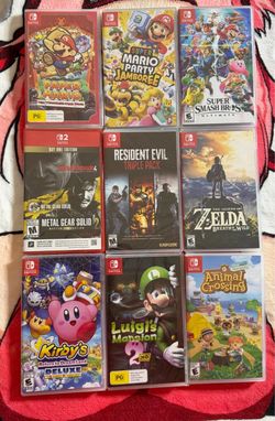 Nintendo switch games