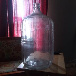 Antique 5 Gallon Glass Bottle