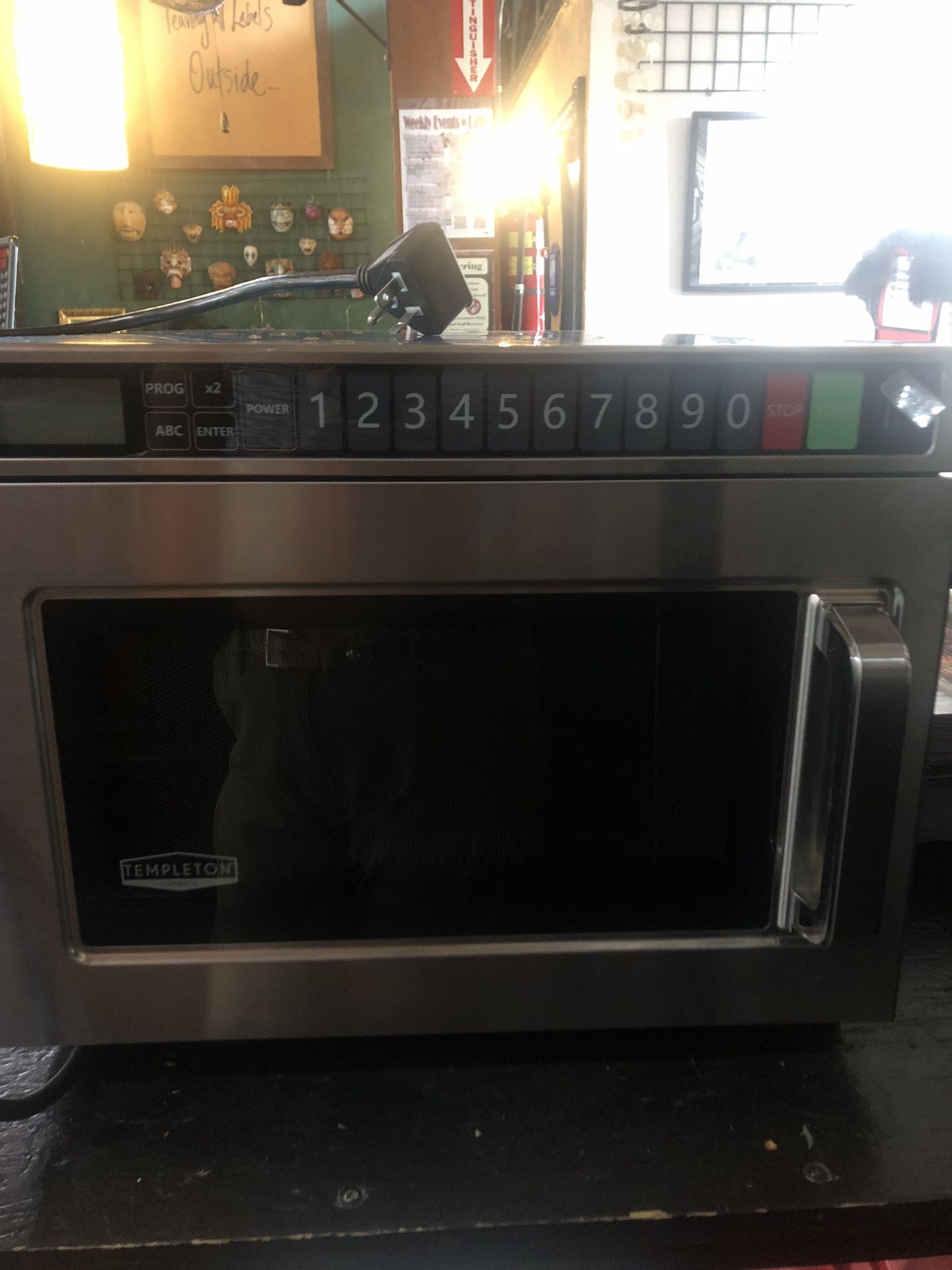 Templeton Commercial Microwave