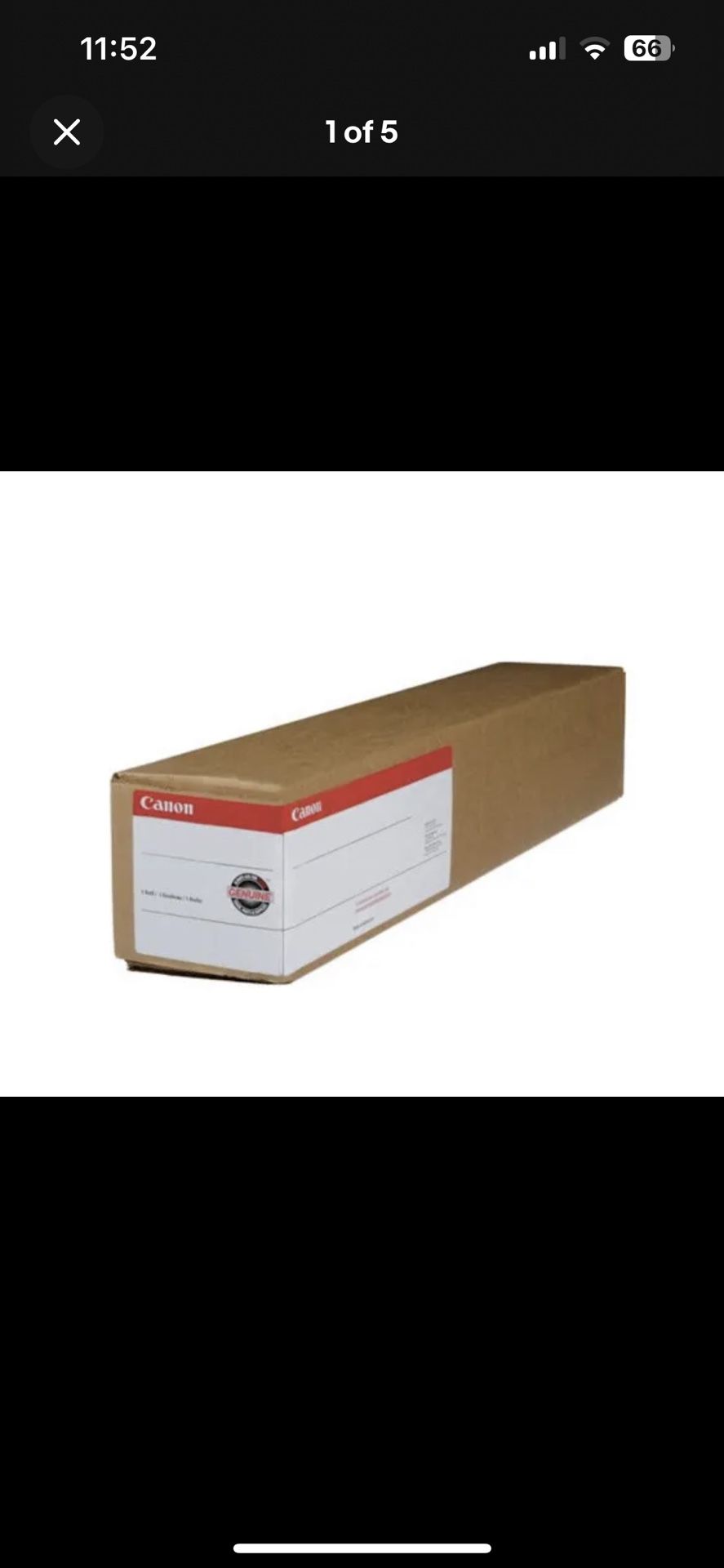 Canon Double Matte Film (160gsm) - 24" x 125' Roll 0834V800 NIB Sealed Brand New