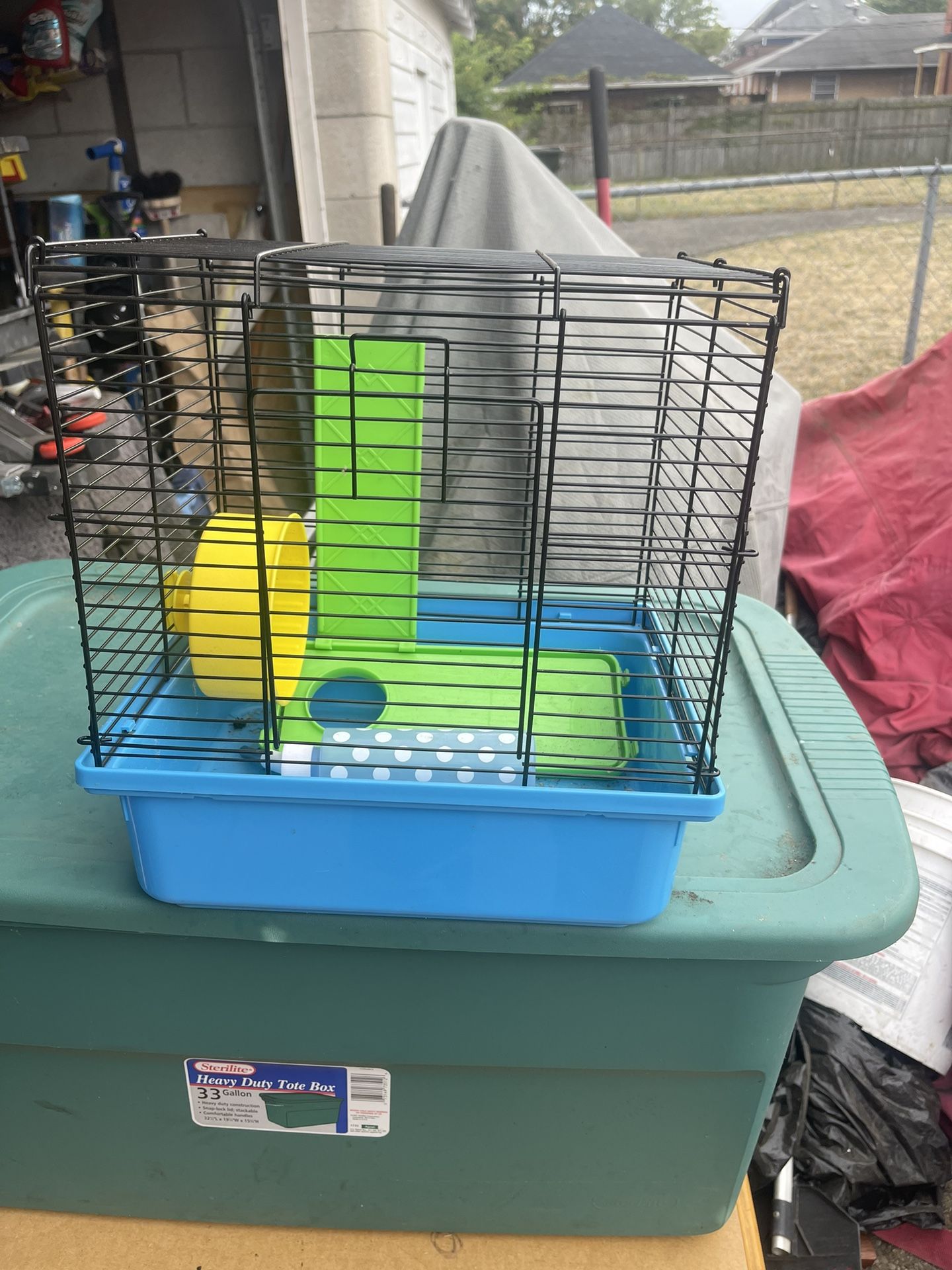 Hamster cage