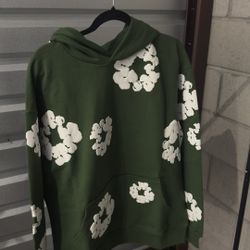 denim tears hoodie green 