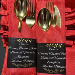 Cloth Napkin Set For Wedding Quinceañera 