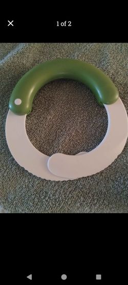 Chef' n Lettuce Vegetable Chopper Green-White Salad Scissors Kitchen Tool