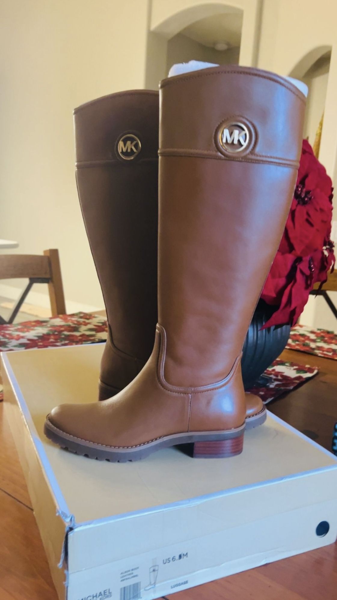 Michael Kors Leather Boots