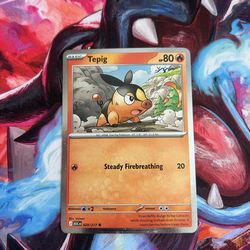 Tepig - 029/217 (Cosmos Holo) Ascended Heroes Mega Evolution Pokemon TCG