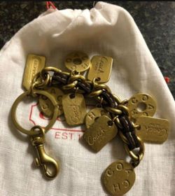 Vintage Coach Keychain