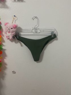 Green Zaful swim bottoms