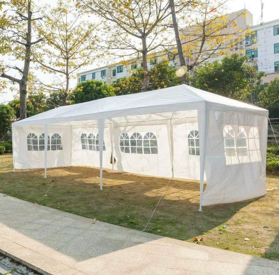 New 10’ x 30’ Heavy Duty Canopy Tent Easy Assembly