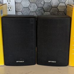 Vintage Realistic Optimus Mini Speakers