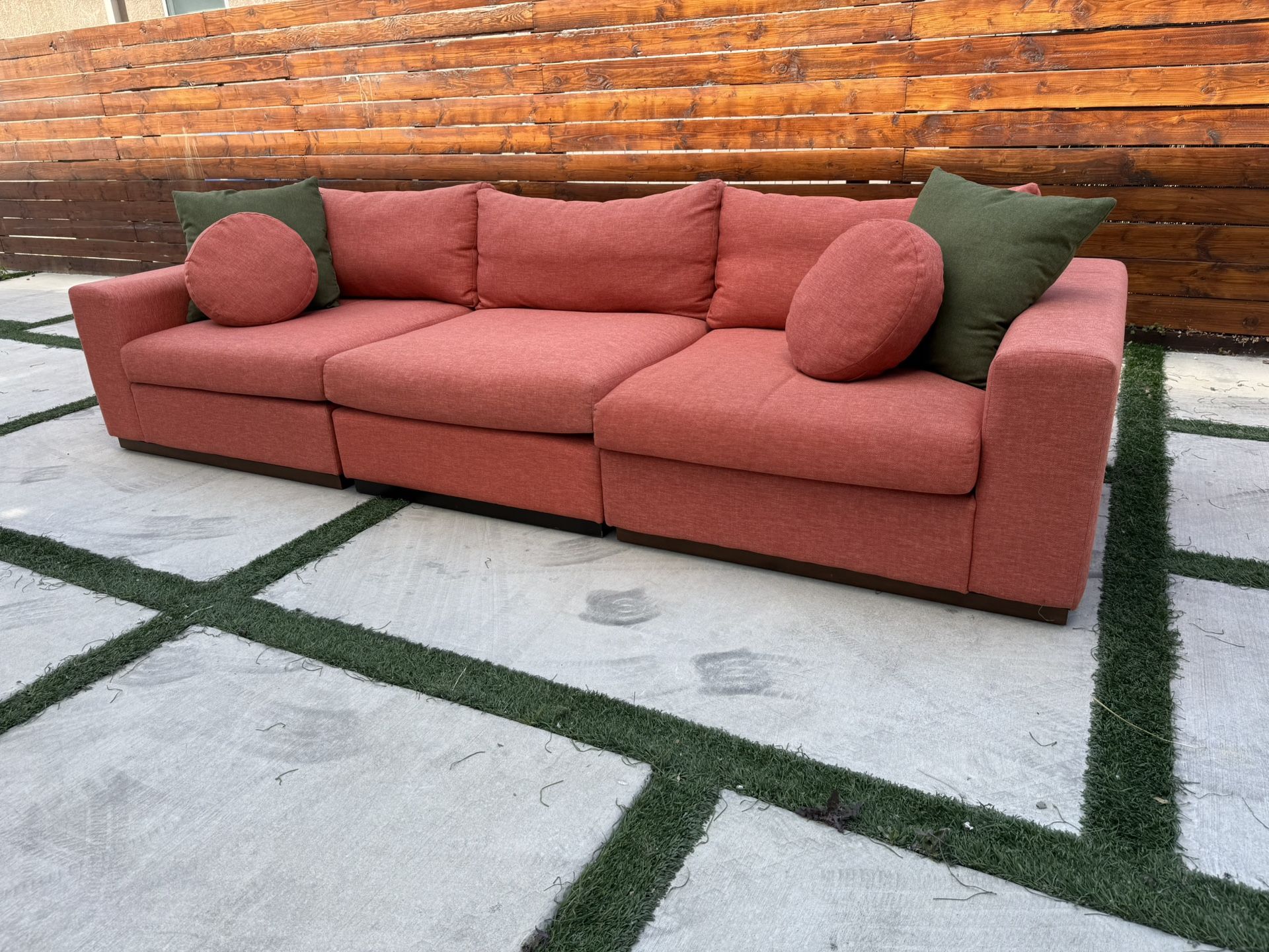Joybird Coral 3 Piece Modular Sofa Couch
