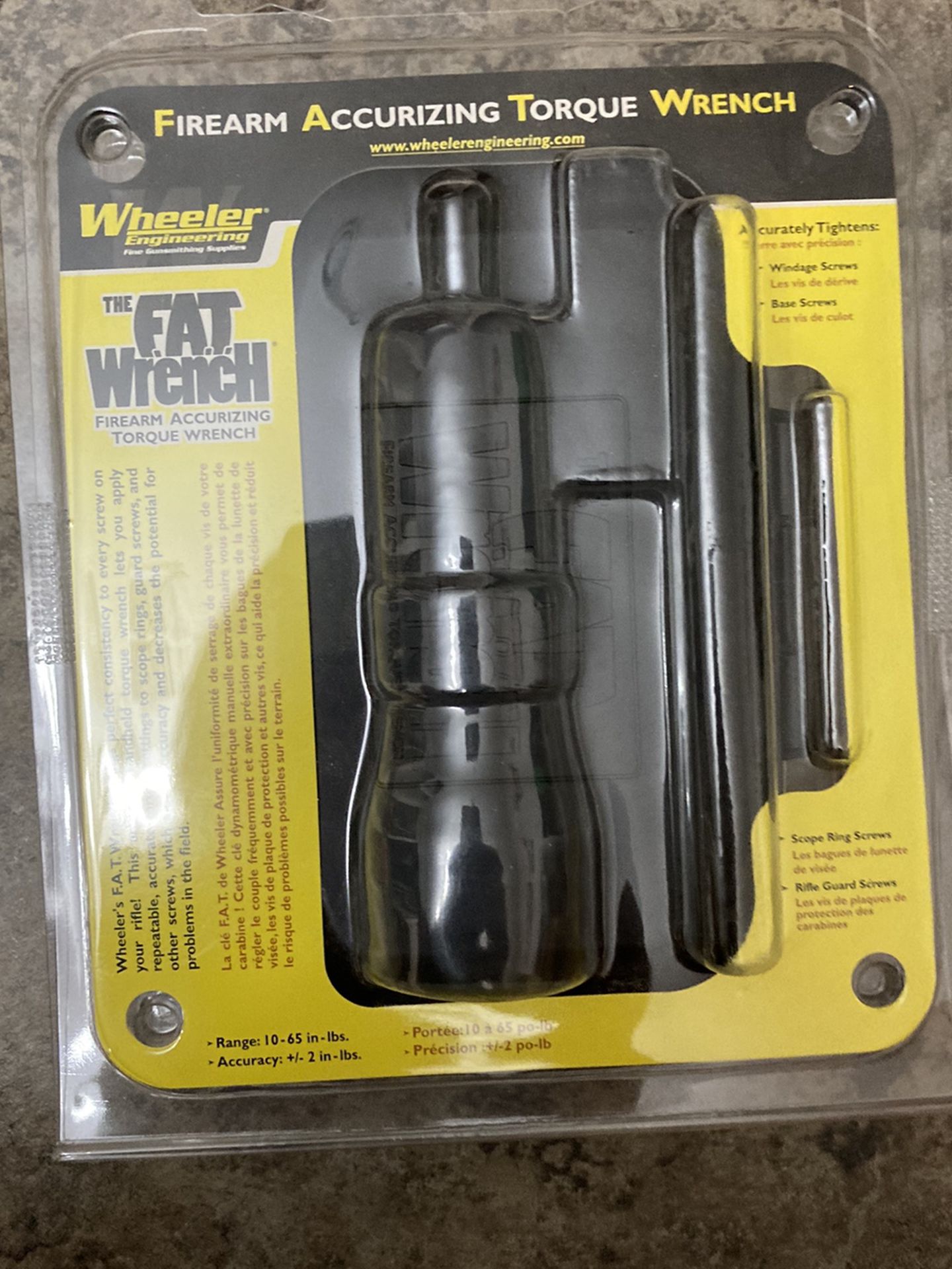 Wheeler Fat Wrench Actuating Torque Wrench