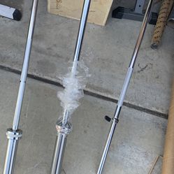 Very nice brand new Olympic barbells 6 Ft and 5 Ft. $80