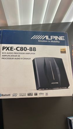 Alpine PXE-C80-88 8-Channel Audio Processor Amplifier