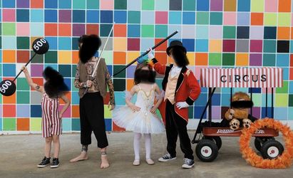 Circus Theme strong Man Costume