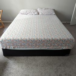 Serta Queen Mattress, Pillows And Box Bed For Sale