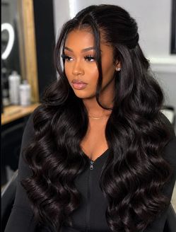 Body Wave 24” Wig Human Hair