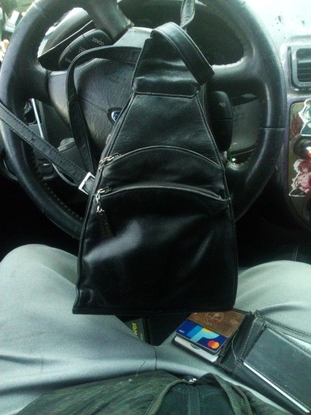 Wilson's Leather Backpack Purse