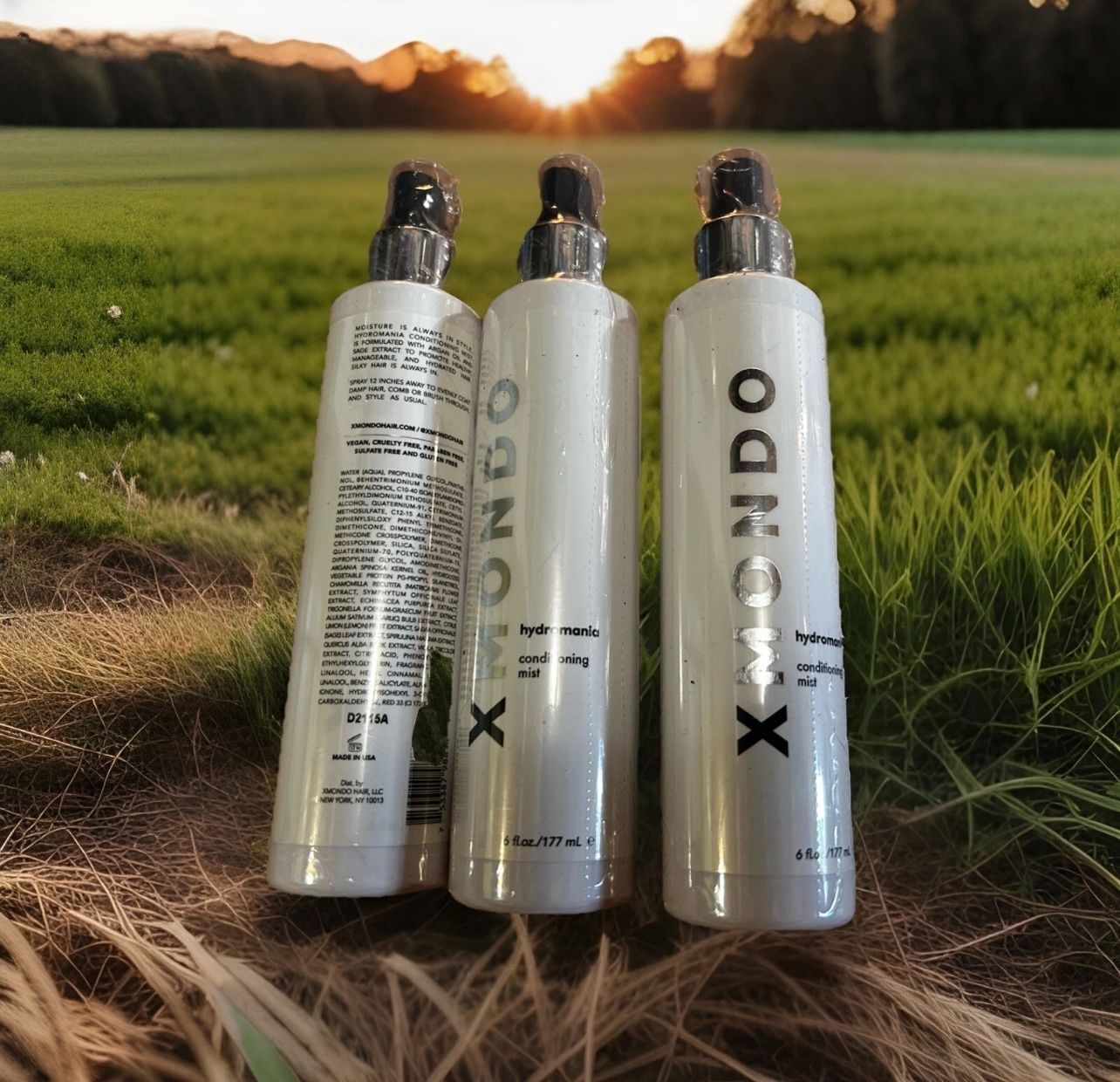 New XMONDO Hair Hydromania Conditioning Mist 3pcs