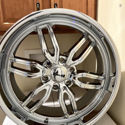 22” Chrome Riddler Wheels