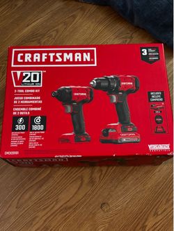 Craftsman  2 drill combo