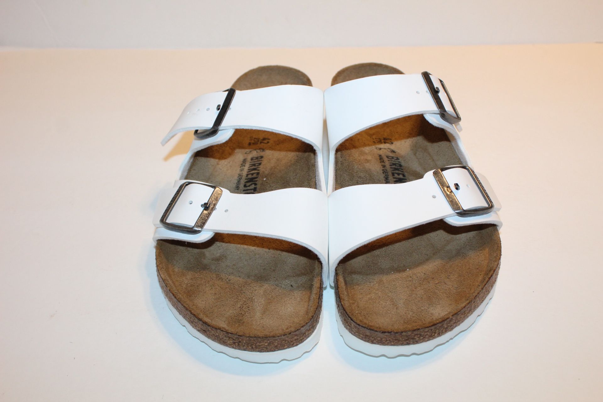 Men’s Birkenstock Arizona Birko Flor Sandals Size 9-9.5 New 