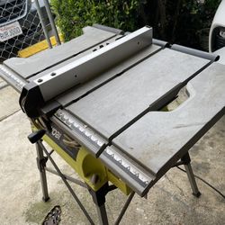 Portable Ryobi Corded Table Saw