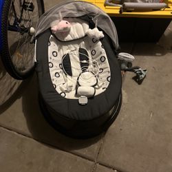 electric bluetooth baby swing